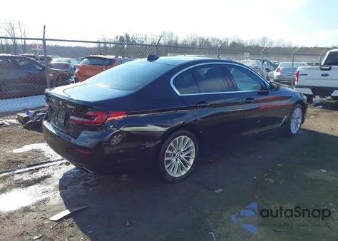 2021 BMW 530I xDrive z USA, uszkodzony, nr VIN WBA13BJ06MCF65198